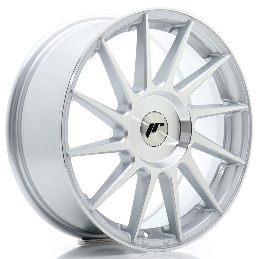 Japan Racing Wheels<br>JR22 Silver Machined (17x7)